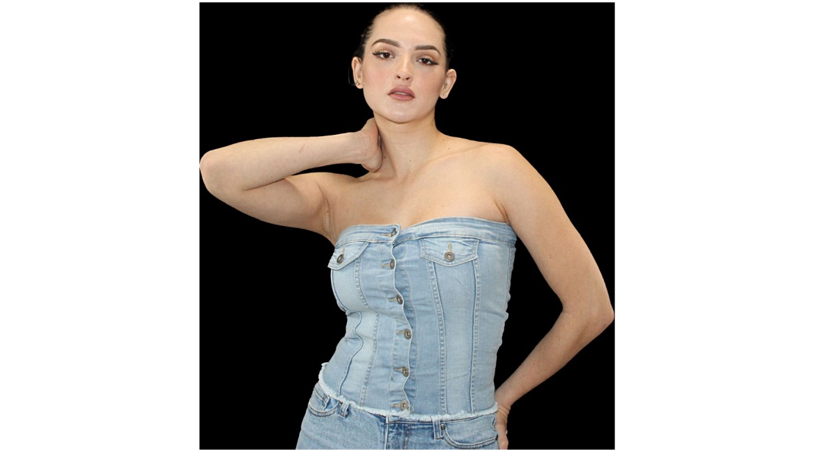 jean corset top